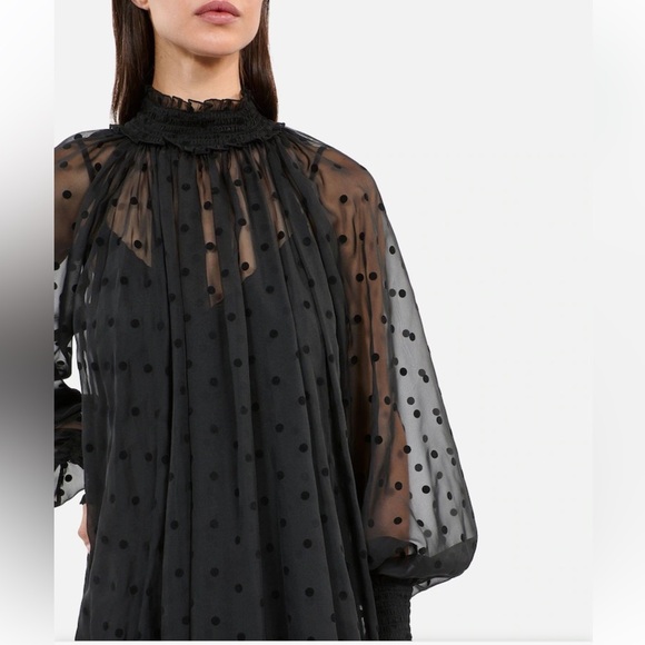 The Kooples -Black Dress w/ removable slip - Picture 2 of 10